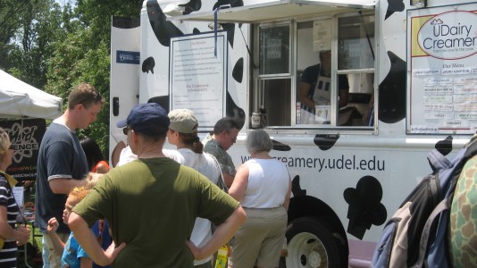 University of Delaware’s UDairy Creamery will be back this year to defend its Best Sundae on Sunday title. (Photo by Sachi Kaskel)