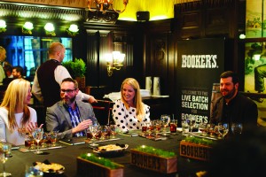 Bill Galbraith, owner of The Wine & Spirit Company of Greenville, at a small batch bourbon roundtable in New York with members of the media. (Photo Caitie McCabe Photography)