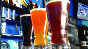 2SP Brewing Company’s winter offerings: The Russian, Citrus Rhine’d and Barolo Old Ale. (Photo courtesy of 2SP Brewing Co.)