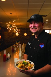 A native of Slovakia, Chef Rudy Tallo has found a home at Lucky's.