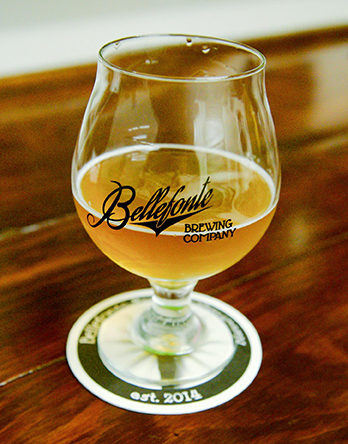 Bellefonte Brewing Co.'s Funk n' Pineapple. Photo Anthony Santoro