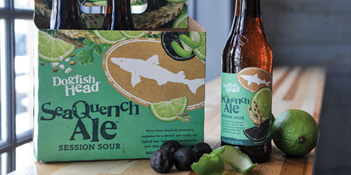 Dogfish Head's SeaQuench Ale. Photo courtesy of Dogfish Head Brewery